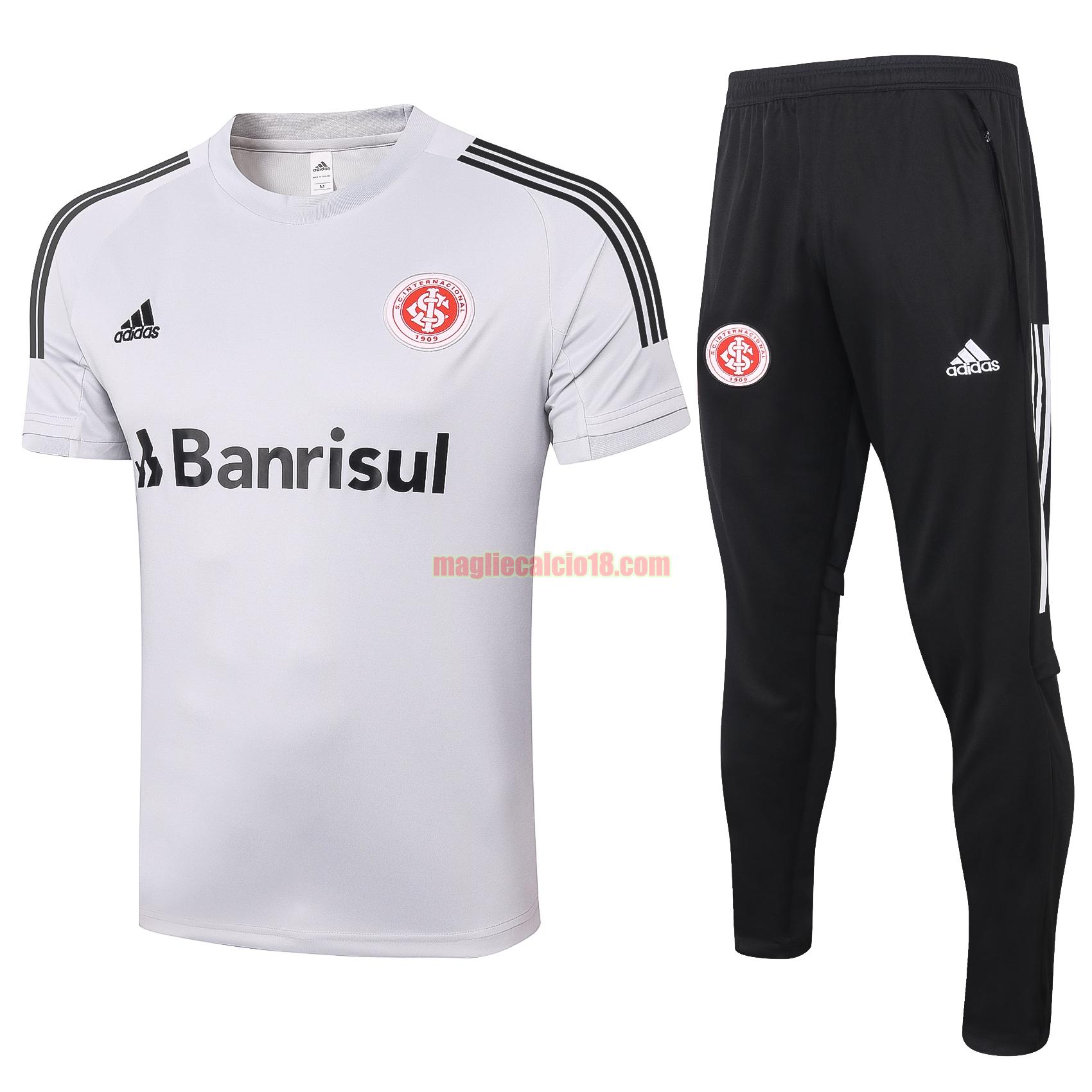 maglia calcio internacional 2020-2021 grigio completo