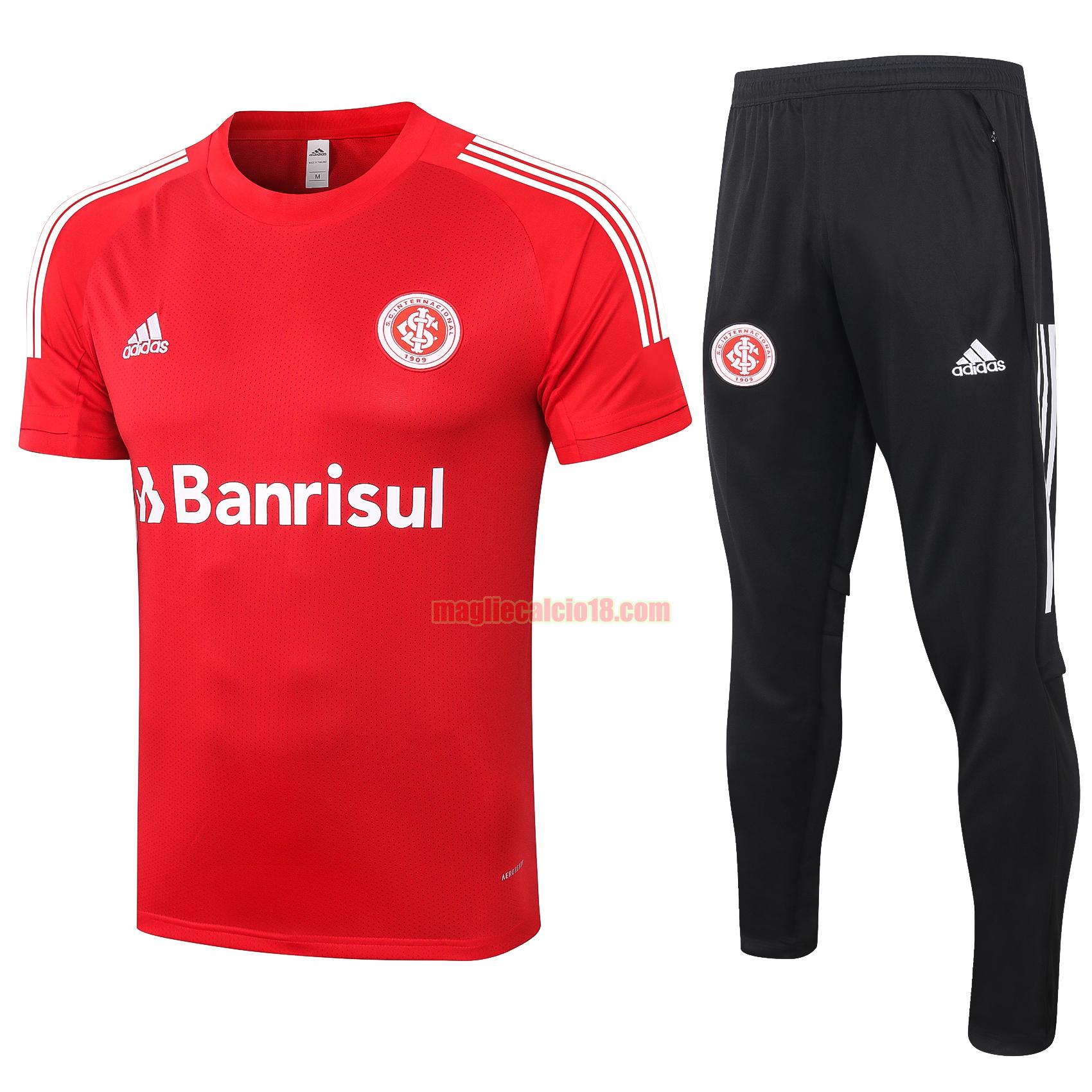 maglia calcio internacional 2020-2021 rosso completo