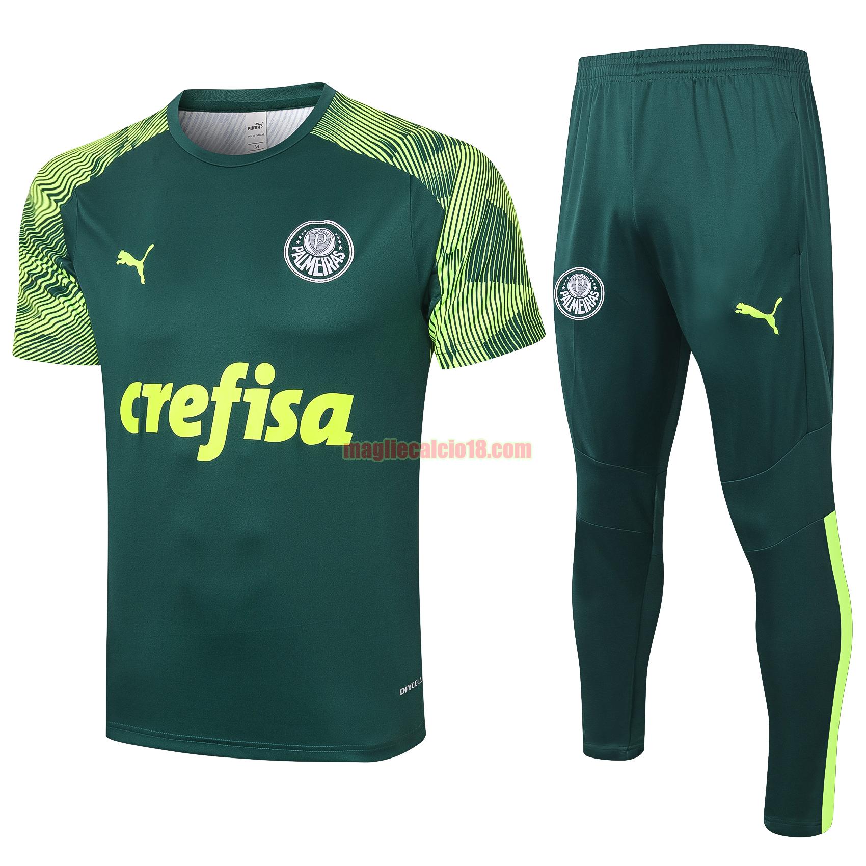 maglia calcio palmeiras 2020-2021 verde completo
