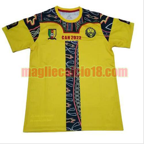 maglia camerun 2021-2023 bracciale firmato edition giallo