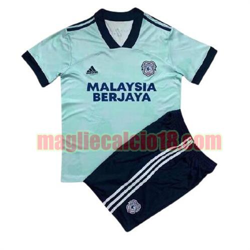 maglia cardiff city 2021-2022 terza bambino