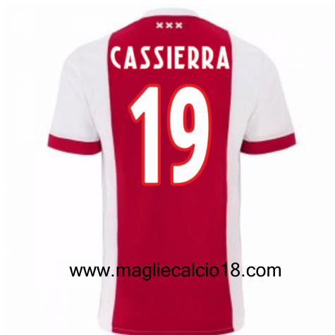 prima divisa maglia afc ajax cassierra 2018-2018