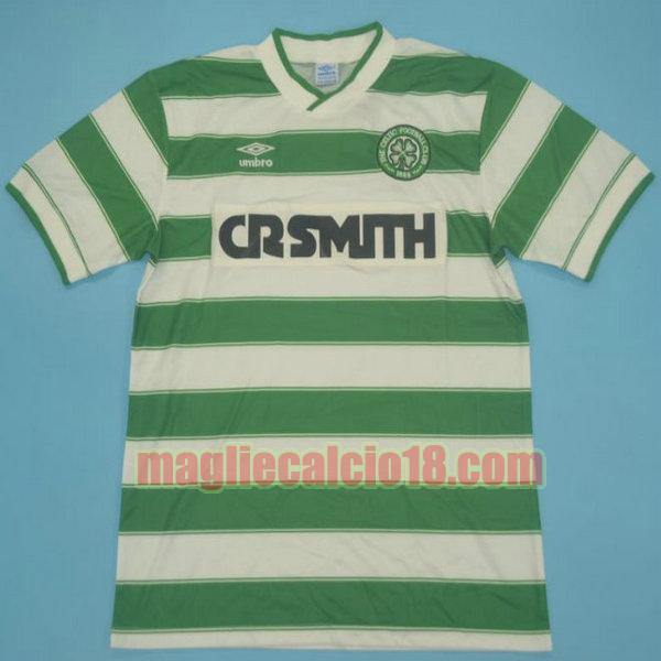 maglia celtic 1985-1986 prima divisa verde