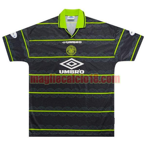 maglia celtic 1998-1999 seconda divisa nero