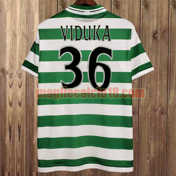 maglia celtic 1999-2001 prima divisa verdeviduka 36
