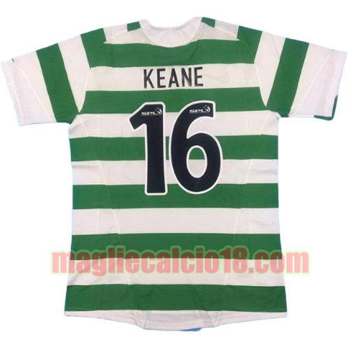 maglia celtic 2005-2006 prima divisa keane 16