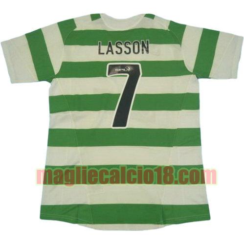 maglia celtic 2005-2006 prima divisa lasson 7