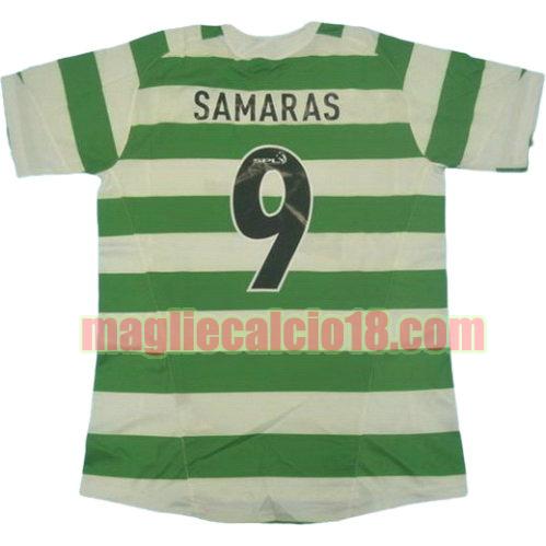 maglia celtic 2005-2006 prima divisa samaras 9