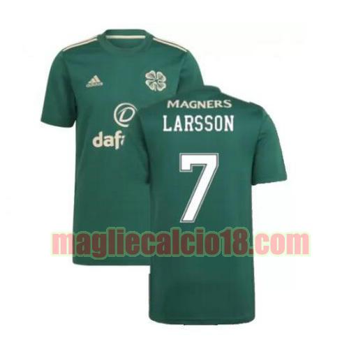 maglia celtic fc 2021-2022 seconda larsson 7