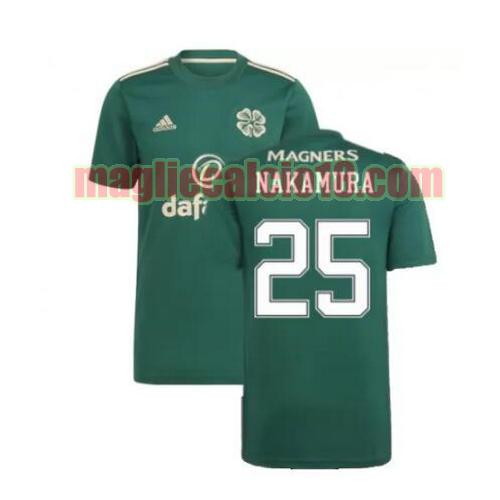 maglia celtic fc 2021-2022 seconda nakamura 25