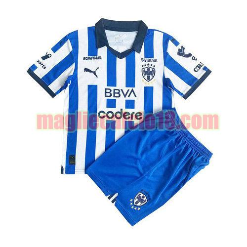 maglia cf monterrey 2023-2024 bambino prima