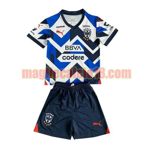 maglia cf monterrey 2023-2024 bambino terza