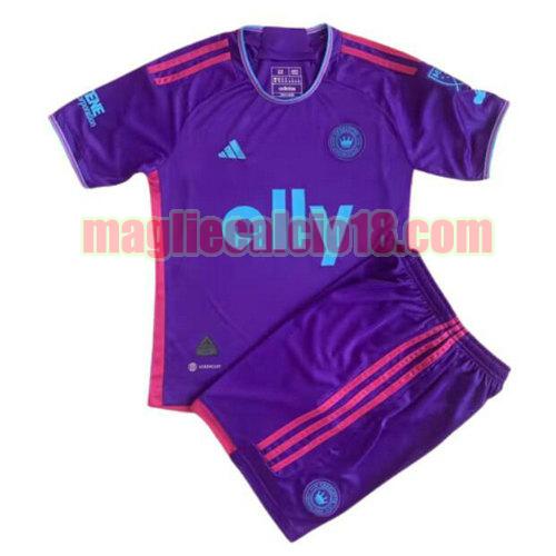 maglia charlotte 2023-2024 seconda bambino