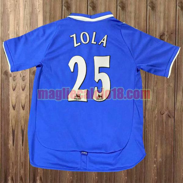 maglia chelsea 2001-2003 prima divisa bluzola 25