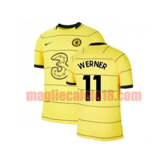 maglia chelsea 2021-2022 seconda werner 11