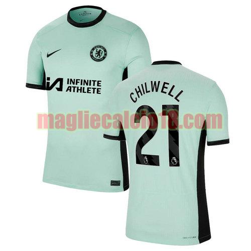 maglia chelsea 2023-2024 chilwell 21 terza