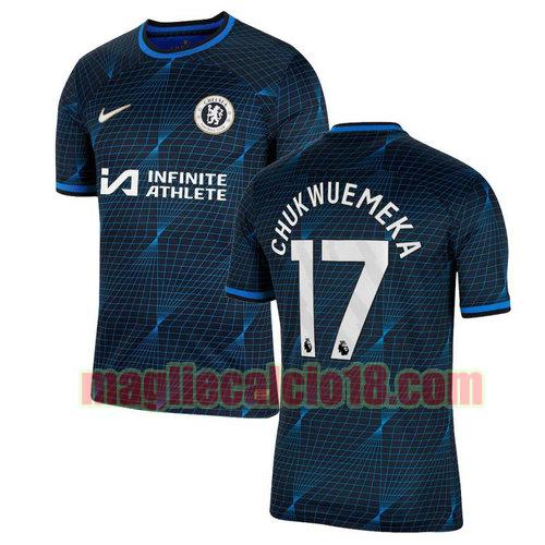 maglia chelsea 2023-2024 chukwuemeka 17 seconda