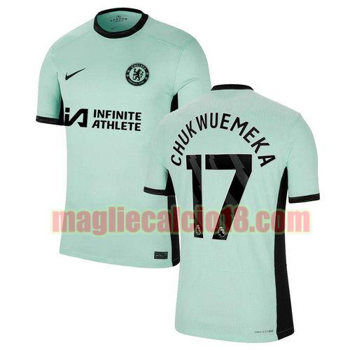maglia chelsea 2023-2024 chukwuemeka 17 terza