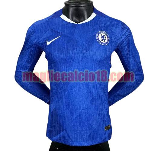 maglia chelsea 2025-2026 picture version manches longues player version prima