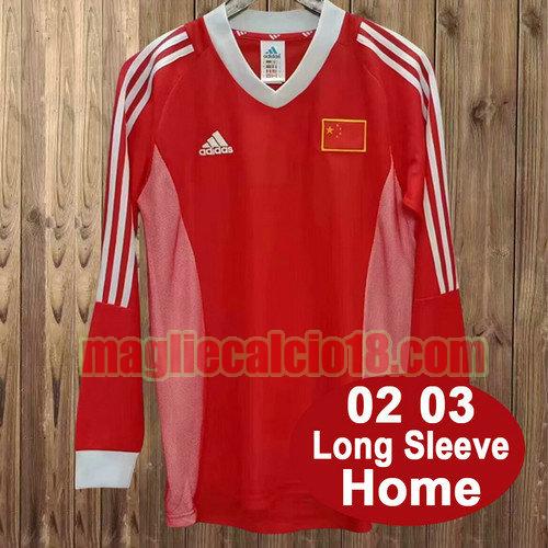 maglia china 2002-2003 manica lunga prima
