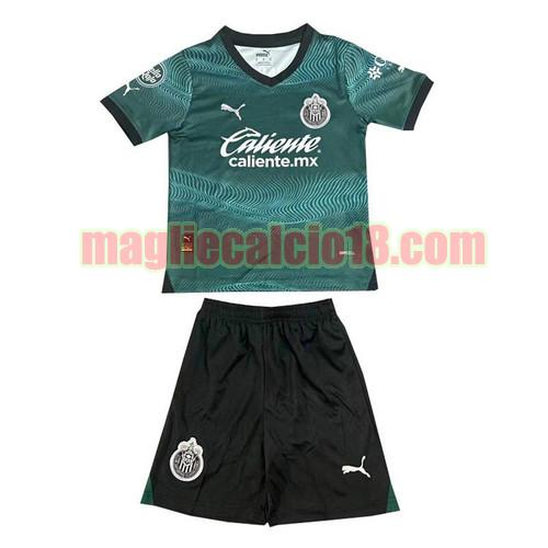 maglia chivas 2023-2024 bambino terza