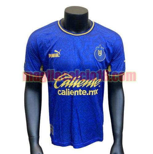maglia chivas 2023-2024 blu player version 200th anniversary edition