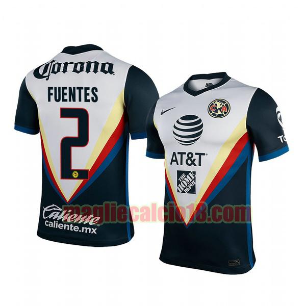 maglia club america 2020-2021 seconda luis fuentes 2