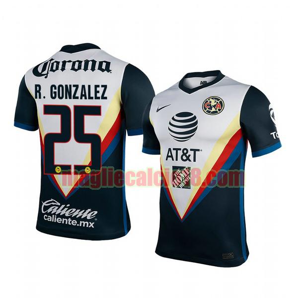 maglia club america 2020-2021 seconda ruben gonzalez 25