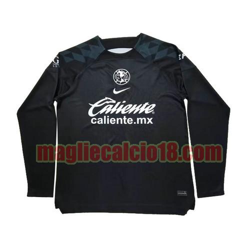 maglia club america 2023-2024 nero manica lunga portiere