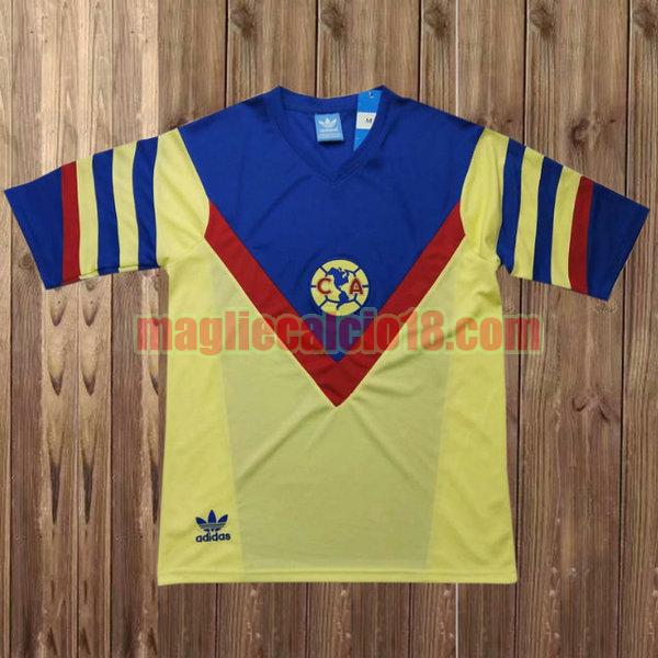 maglia club américa 1984-1985 prima divisa giallo