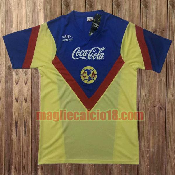 maglia club américa 1988-1989 prima divisa giallo