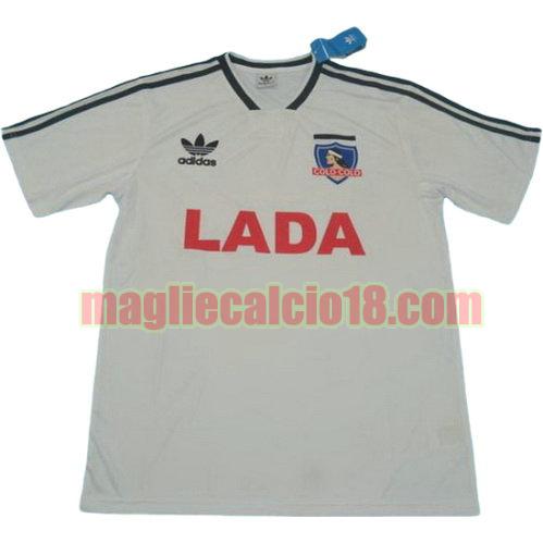 maglia colo-colo 1991 prima divisa manica corta