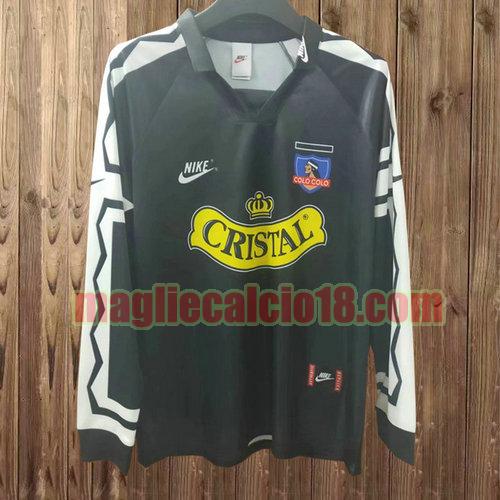 maglia colo-colo 1995 seconda manica lunga