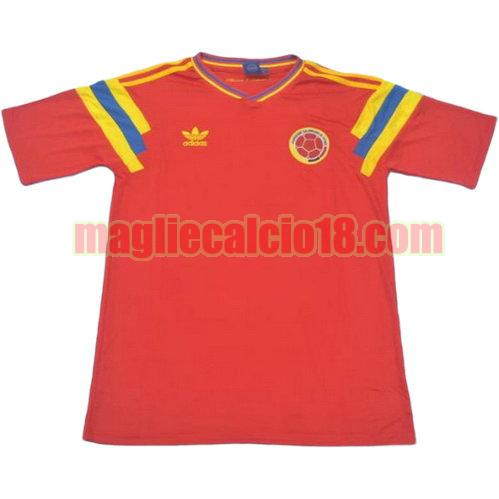 maglia colombia 1990 prima divisa manica corta