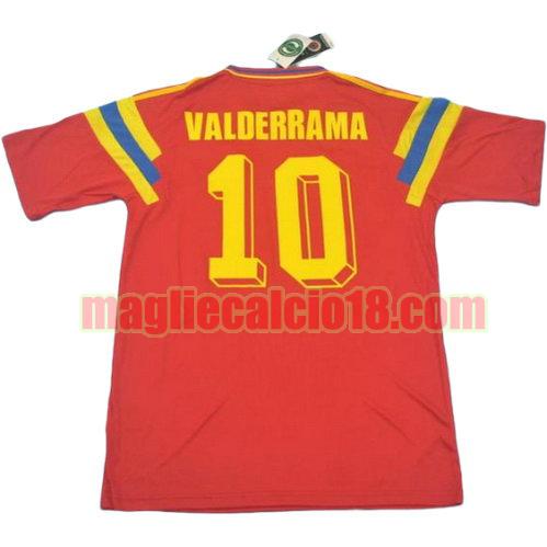 maglia colombia 1990 prima divisa valderrama 10