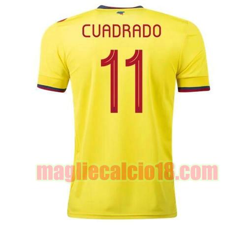 maglia colombia 2021-2022 prima juan cuadrado 11