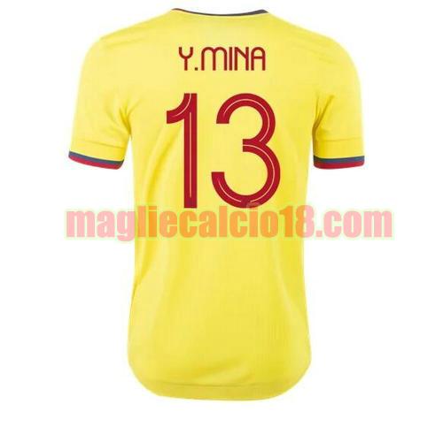maglia colombia 2021-2022 prima yerry mina 13
