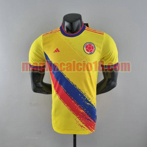 maglia colombia 2022-2023 special edition player version giallo