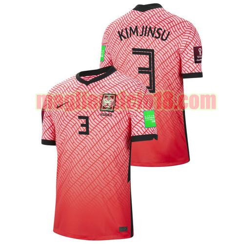 maglia corea 2021-2022 prima kim jin su 3