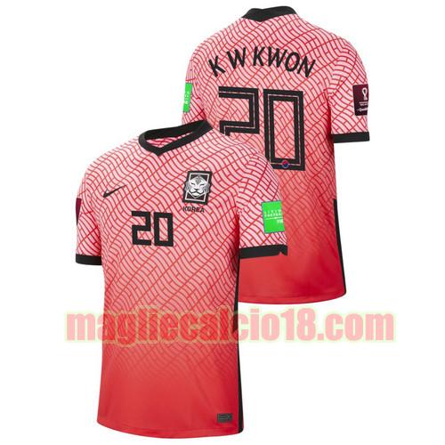 maglia corea 2021-2022 prima kwon kyung won 20