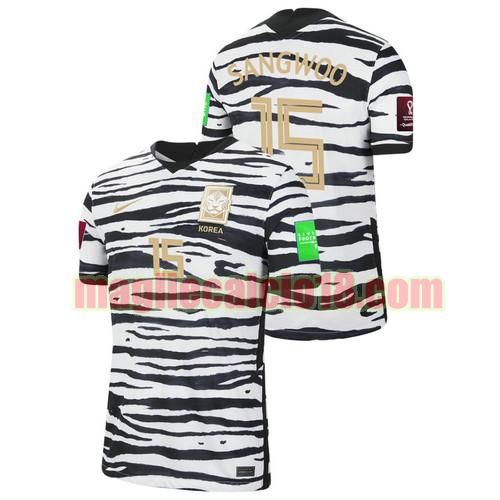 maglia corea 2021-2022 seconda kang sang woo 15