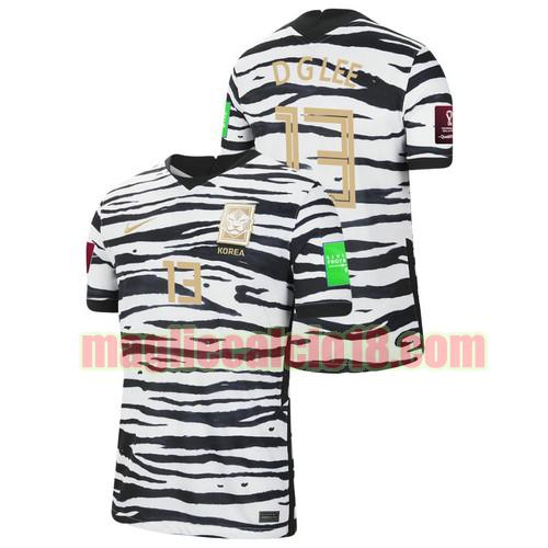 maglia corea 2021-2022 seconda lee dong jun 13