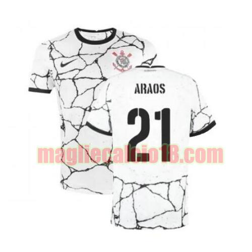 maglia corinthians 2021-2022 prima araos 21