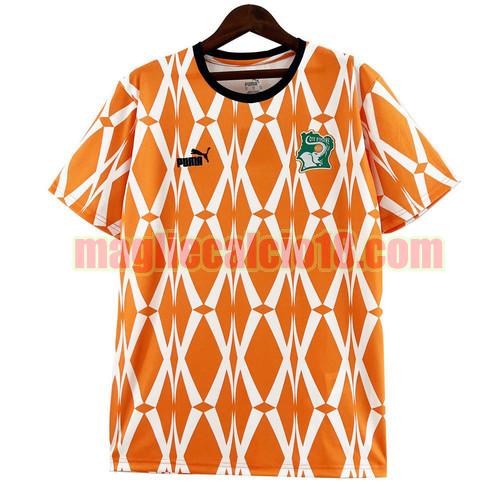 maglia costa d'avorio 2023-2024 thailandia arancia speciale