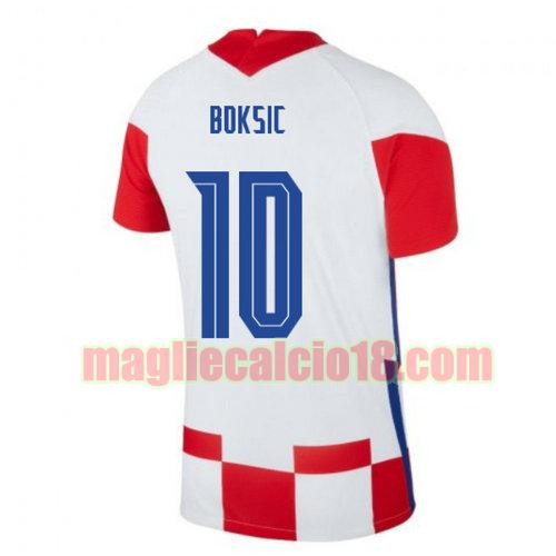 maglia croazia 2020-2021 prima boksic 10