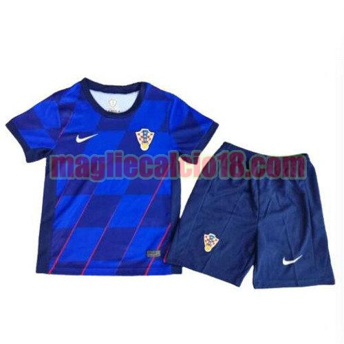 maglia croazia 2024 bambino seconda