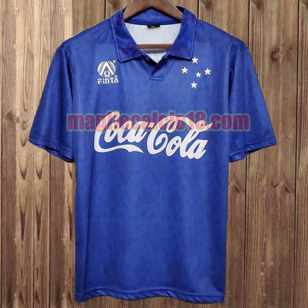 maglia cruzeiro ec 1993-1994 prima blu