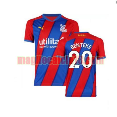 maglia crystal palace 2021-2022 prima benteke 20