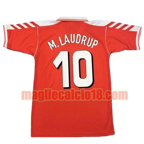 maglia danimarca 1998 prima divisa m.laudrup 10