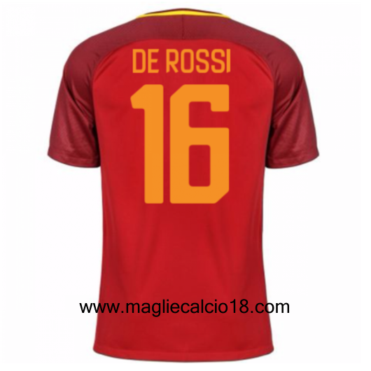 prima divisa maglia as roma de rossi 2018-2018